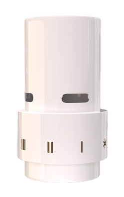 Купить Термоголовка жидкостная Royal Thermo Design, Click (белая) по ...